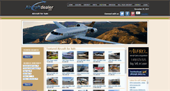 Desktop Screenshot of aircraftdealer.com